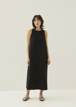 Love, Bonito Work Dresses*Vallie Neoprene Boat Neck Midaxi Dress