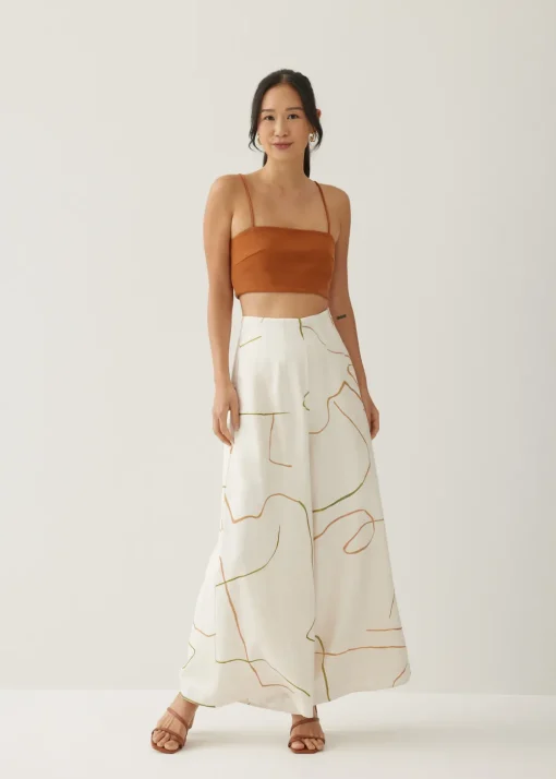 Love, Bonito Weekend & Vacation Pants|Wide*Veneza Wide Leg Pants in Golden Hour