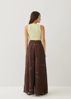 Love, Bonito Weekend & Vacation Pants|Wide*Veneza Wide Leg Pants in Golden Hour