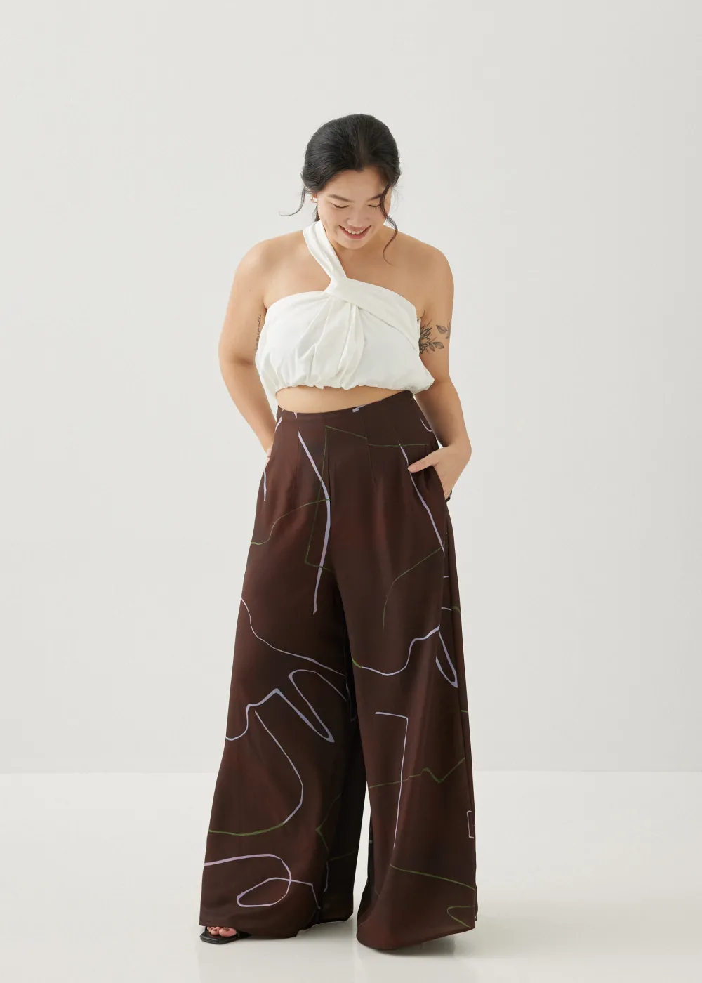 Love, Bonito Weekend & Vacation Pants|Wide*Veneza Wide Leg Pants in Golden Hour