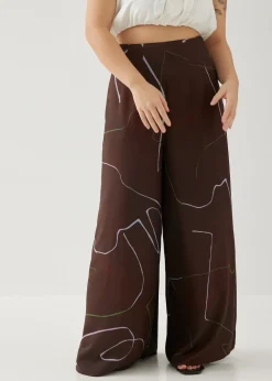 Love, Bonito Weekend & Vacation Pants|Wide*Veneza Wide Leg Pants in Golden Hour
