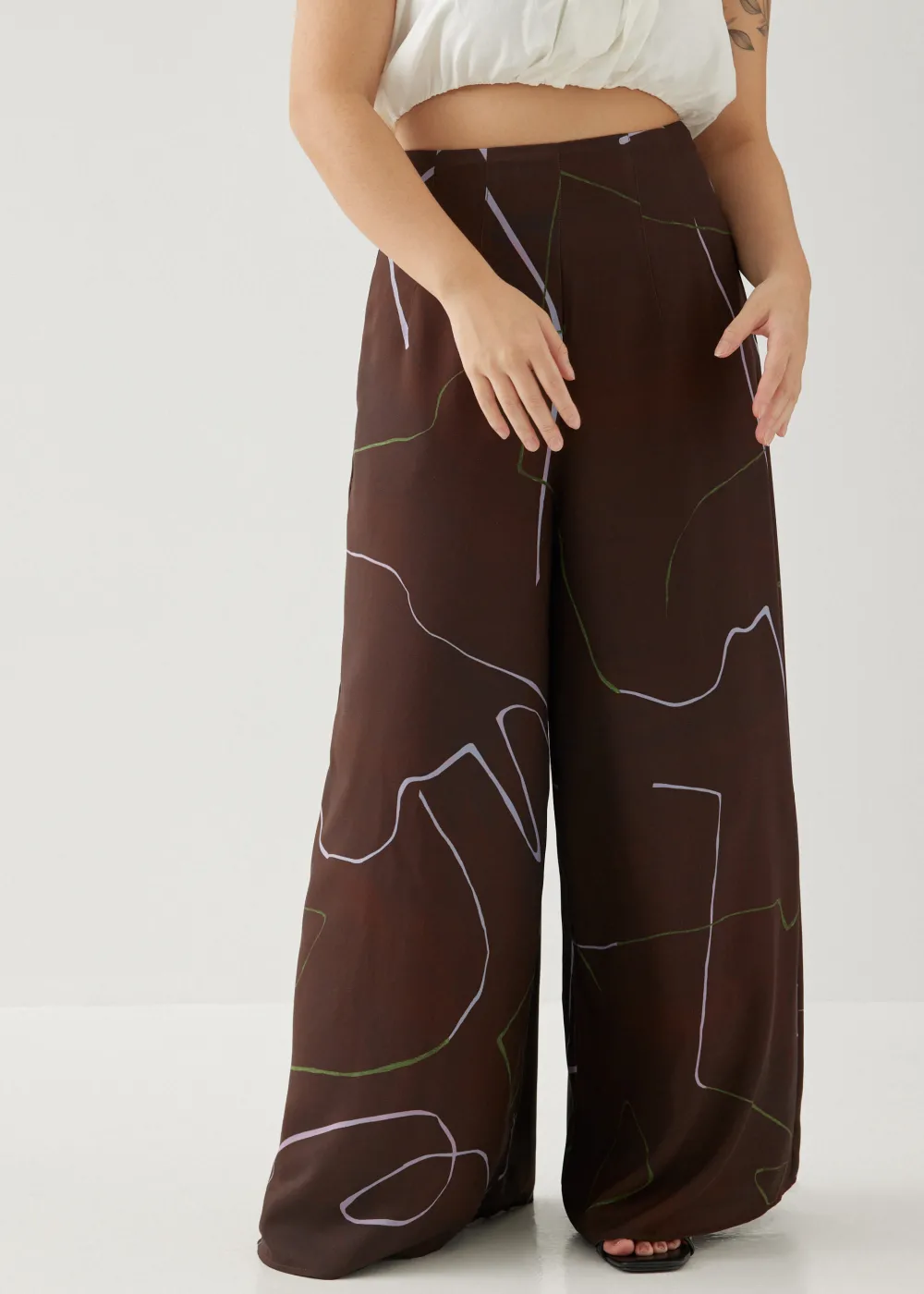 Love, Bonito Weekend & Vacation Pants|Wide*Veneza Wide Leg Pants in Golden Hour