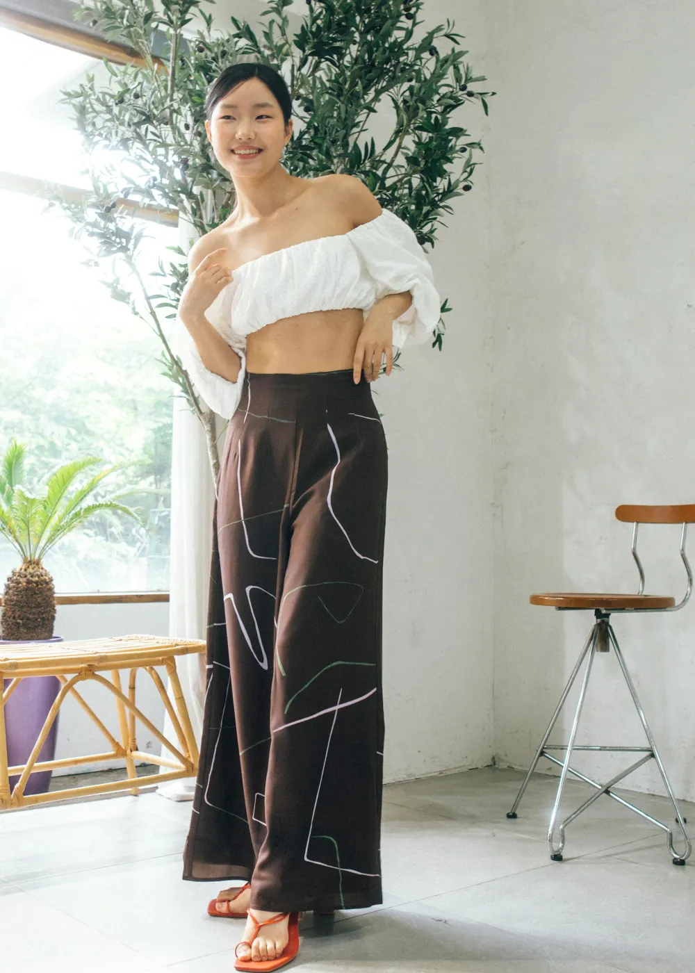 Love, Bonito Weekend & Vacation Pants|Wide*Veneza Wide Leg Pants in Golden Hour