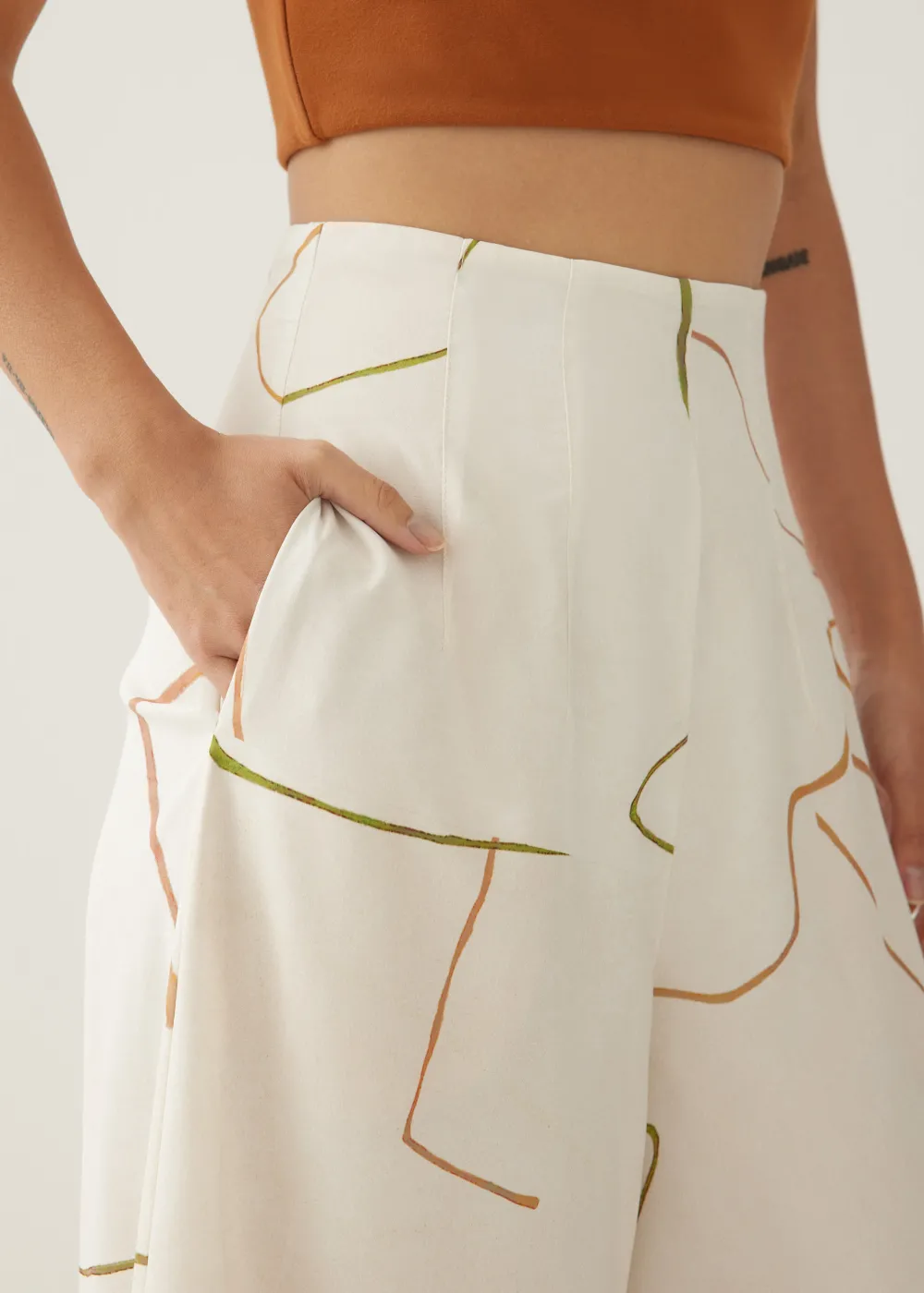 Love, Bonito Weekend & Vacation Pants|Wide*Veneza Wide Leg Pants in Golden Hour