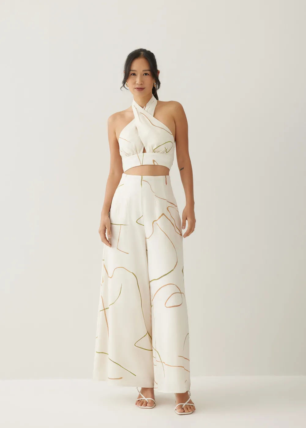 Love, Bonito Weekend & Vacation Pants|Wide*Veneza Wide Leg Pants in Golden Hour