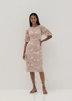 Love, Bonito Party Dresses|Party & Occasions*Venus Lace Cut Out Midi Dress
