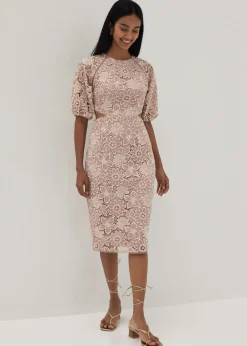 Love, Bonito Party Dresses|Party & Occasions*Venus Lace Cut Out Midi Dress