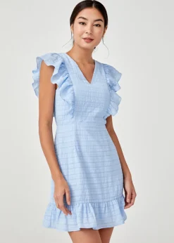 Love, Bonito Weekend Dresses*Verena Textured Ruffle Padded Dress