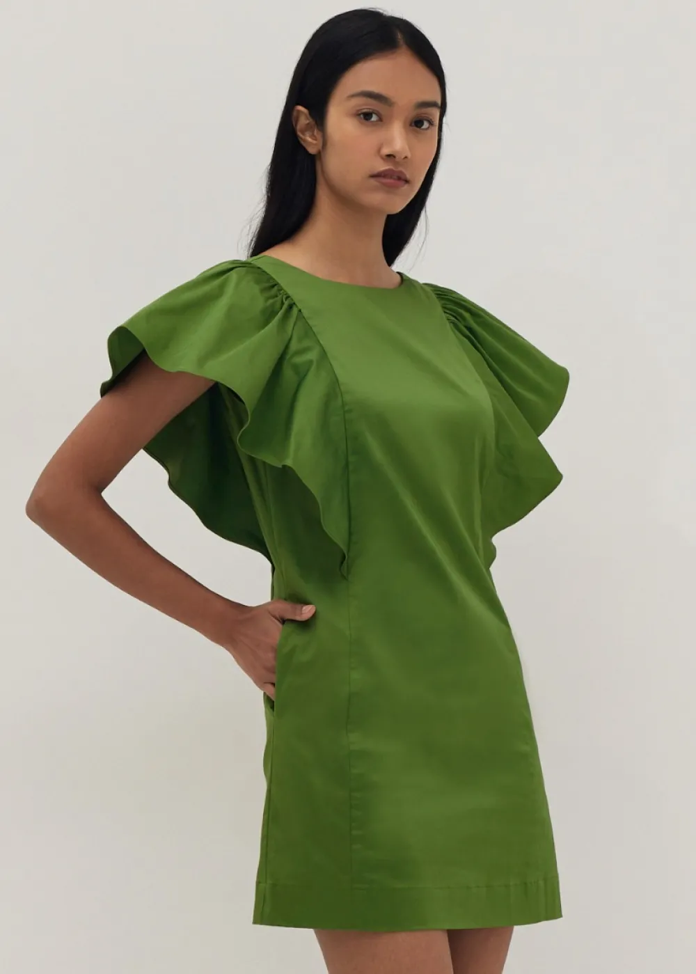 Love, Bonito Work Dresses*Veronique Ruffle Sleeve Shift Dress