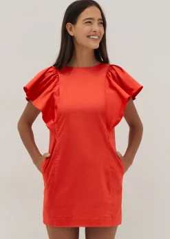 Love, Bonito Work Dresses*Veronique Ruffle Sleeve Shift Dress