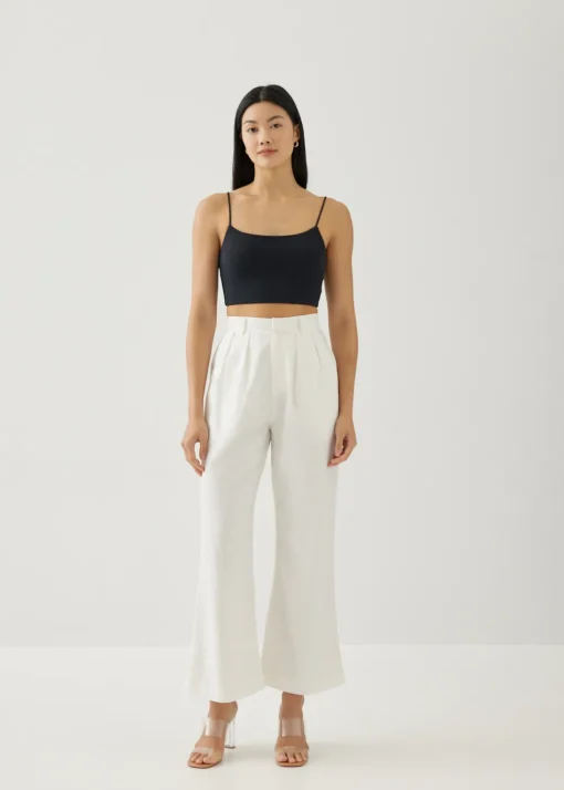 Love, Bonito Weekend & Vacation Pants|Straight*Violeta Cotton Kick Flare Pants
