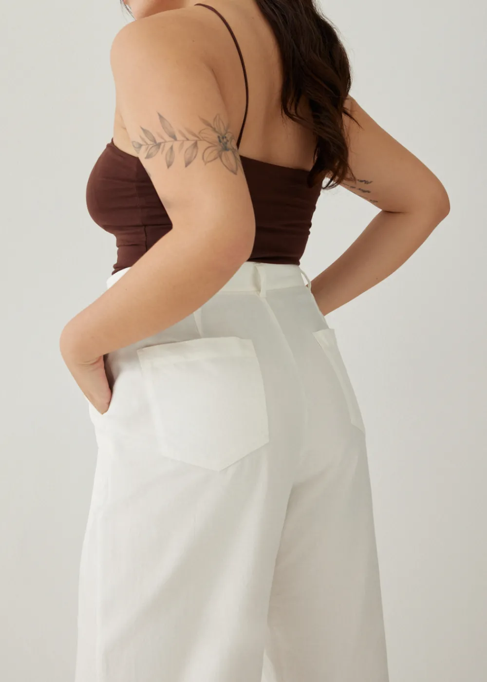 Love, Bonito Weekend & Vacation Pants|Straight*Violeta Cotton Kick Flare Pants