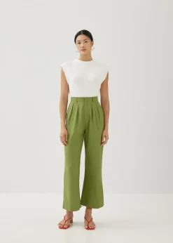 Love, Bonito Weekend & Vacation Pants|Straight*Violeta Cotton Kick Flare Pants