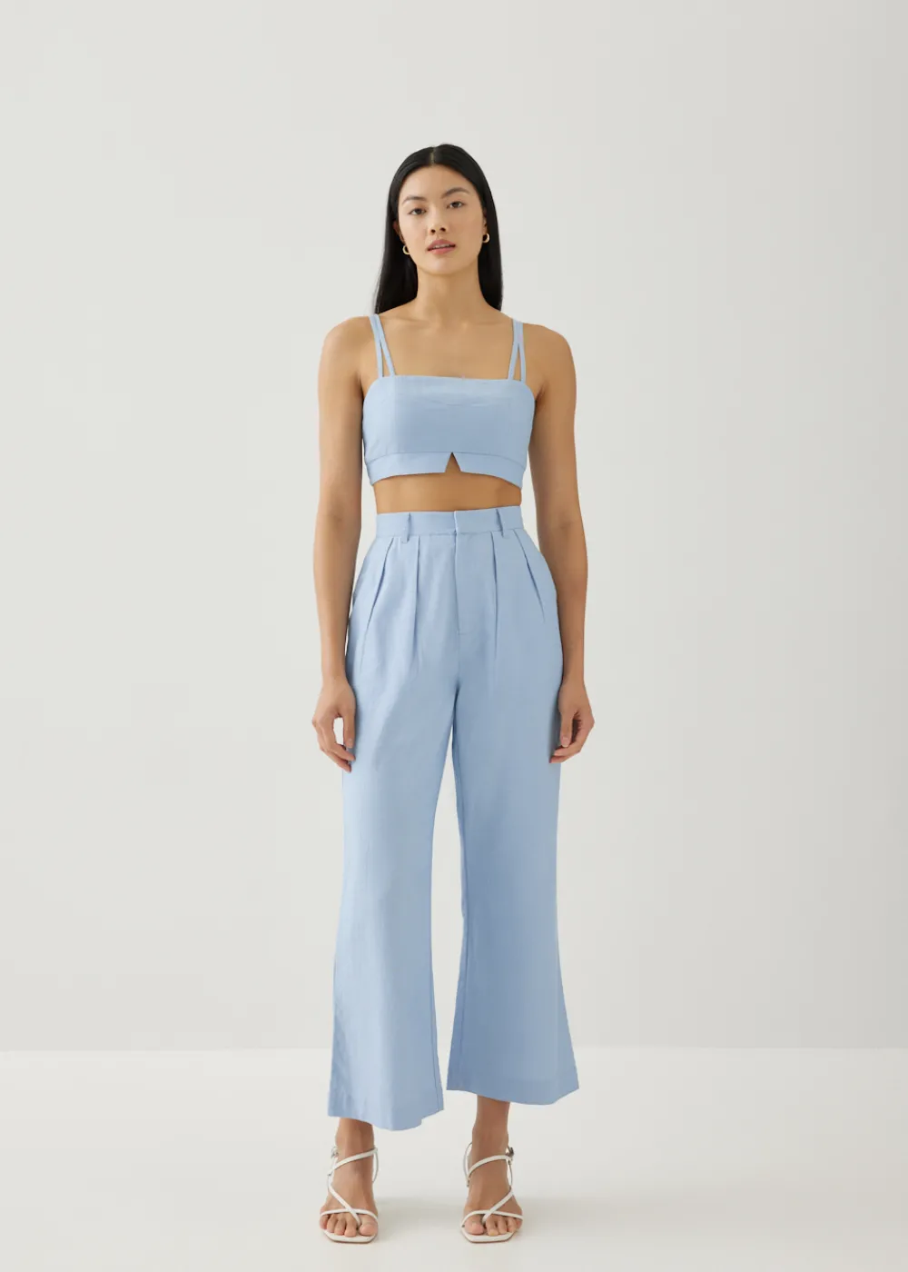Love, Bonito Weekend & Vacation Pants|Straight*Violeta Cotton Kick Flare Pants