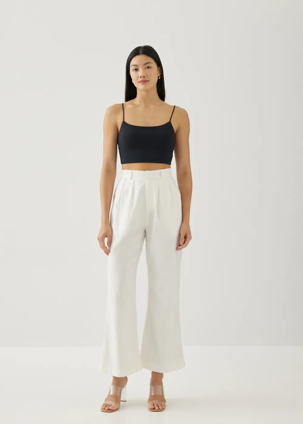 Love, Bonito Weekend & Vacation Pants|Straight*Violeta Cotton Kick Flare Pants