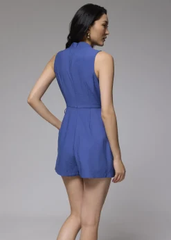 Love, Bonito Petite-Friendly|Weekend*Viscose Front Tie A-line Romper