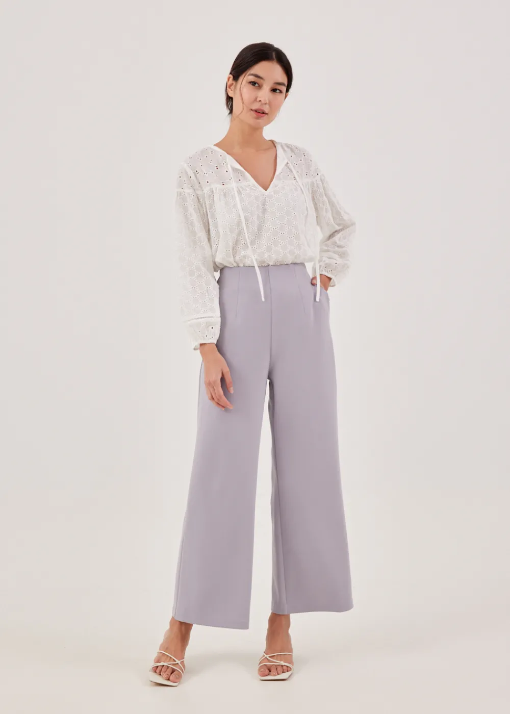Love, Bonito Work Pants|Wide*Vivica Classic Wide Leg Pants