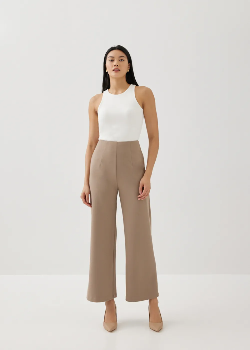 Love, Bonito Work Pants|Wide*Vivica Classic Wide Leg Pants