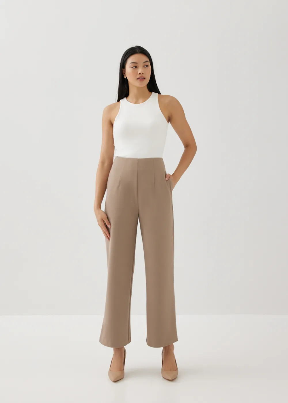 Love, Bonito Work Pants|Wide*Vivica Classic Wide Leg Pants