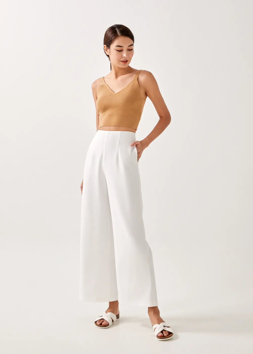 Love, Bonito Work Pants|Wide*Vivica Classic Wide Leg Pants
