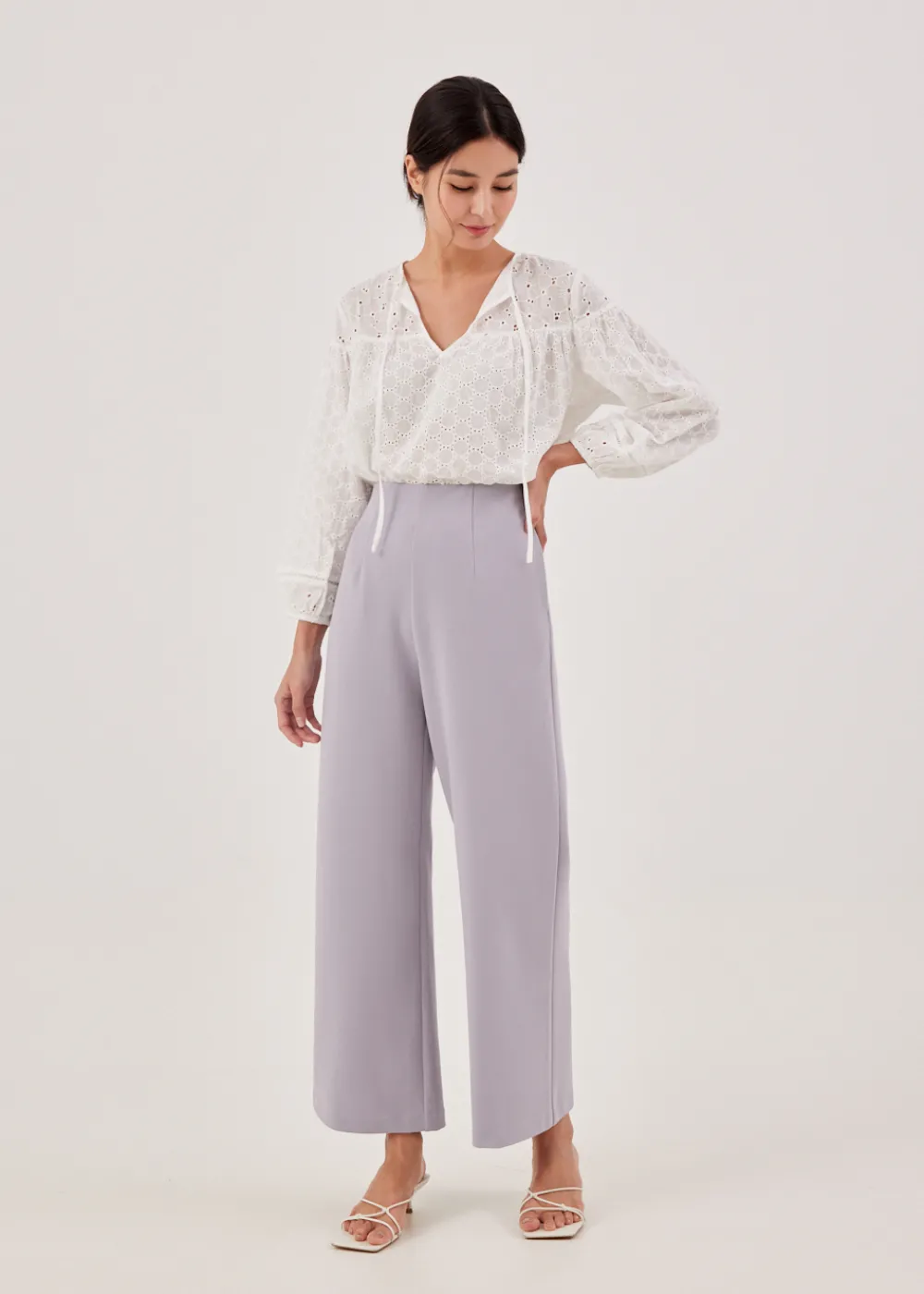 Love, Bonito Work Pants|Wide*Vivica Classic Wide Leg Pants
