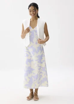 Love, Bonito Vacation|Dresses*V-neck A-line Midaxi Dress in Sunburst