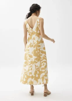 Love, Bonito Vacation|Dresses*V-neck A-line Midaxi Dress in Sunburst
