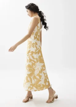 Love, Bonito Vacation|Dresses*V-neck A-line Midaxi Dress in Sunburst