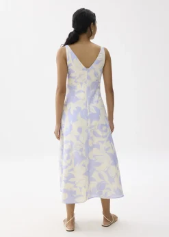 Love, Bonito Vacation|Dresses*V-neck A-line Midaxi Dress in Sunburst