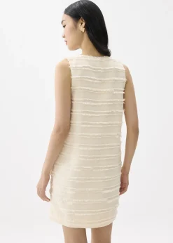 Love, Bonito Weekend Dresses|Weekend*V-neck Fray Shift Mini Dress