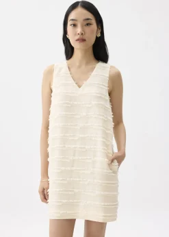 Love, Bonito Weekend Dresses|Weekend*V-neck Fray Shift Mini Dress