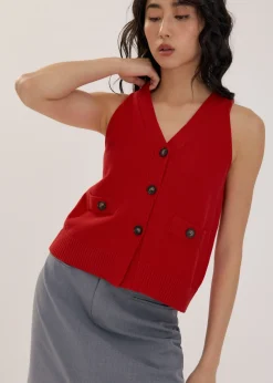 Love, Bonito Work Tops|Work*V-Neck Knit Top