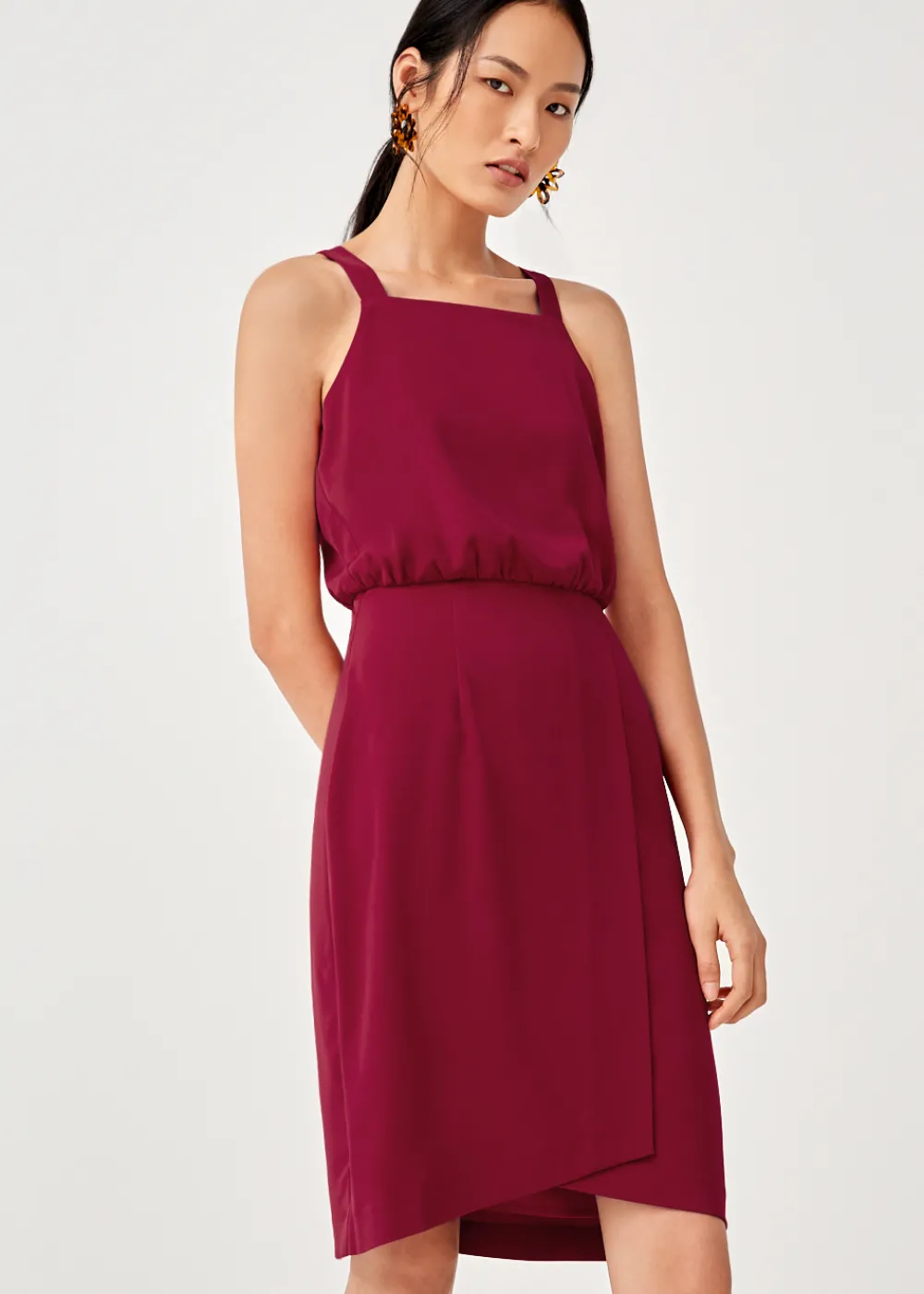 Love, Bonito Work Dresses*Winslet Crossover Pencil Dress