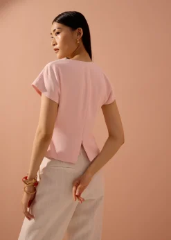 Love, Bonito Work|Tops*Yina Cross Over Top
