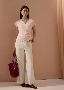 Love, Bonito Work|Tops*Yina Cross Over Top