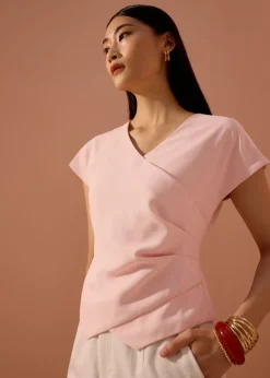 Love, Bonito Work|Tops*Yina Cross Over Top