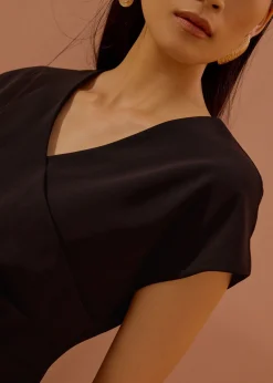 Love, Bonito Work|Tops*Yina Cross Over Top