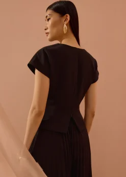 Love, Bonito Work|Tops*Yina Cross Over Top