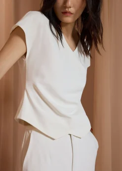 Love, Bonito Work|Tops*Yina Cross Over Top