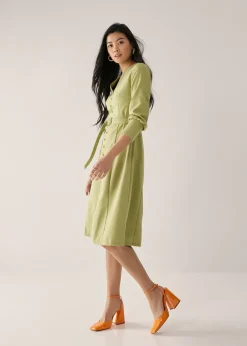 Love, Bonito Work Dresses*Yolly Panel Flare Dress