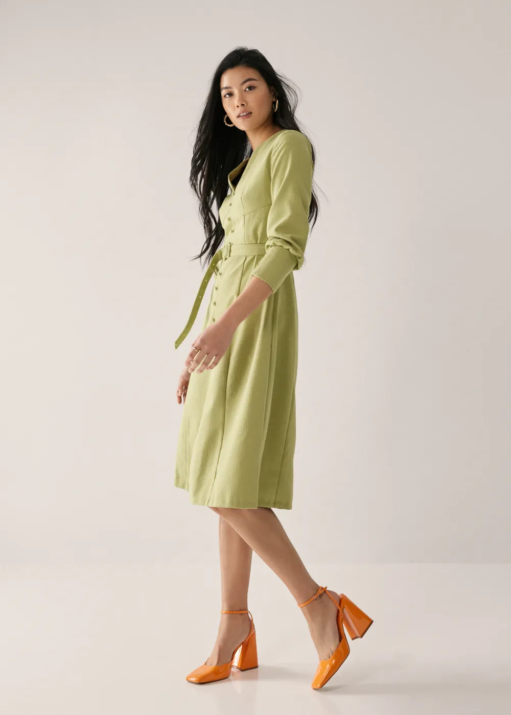 Love, Bonito Work Dresses*Yolly Panel Flare Dress
