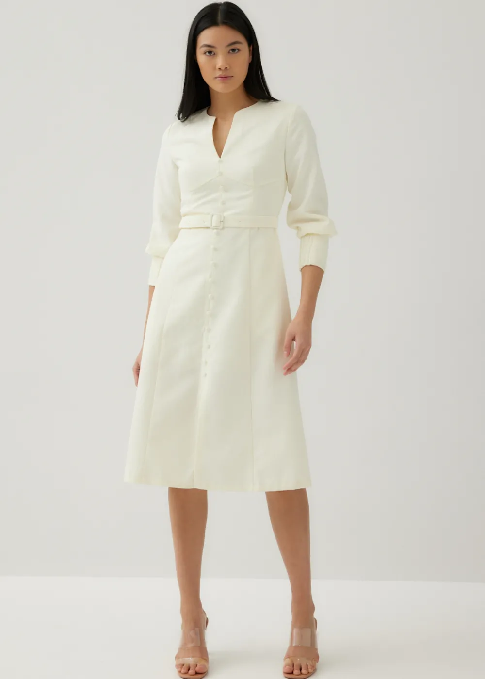 Love, Bonito Work Dresses*Yolly Panel Flare Dress
