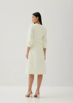 Love, Bonito Work Dresses*Yolly Panel Flare Dress