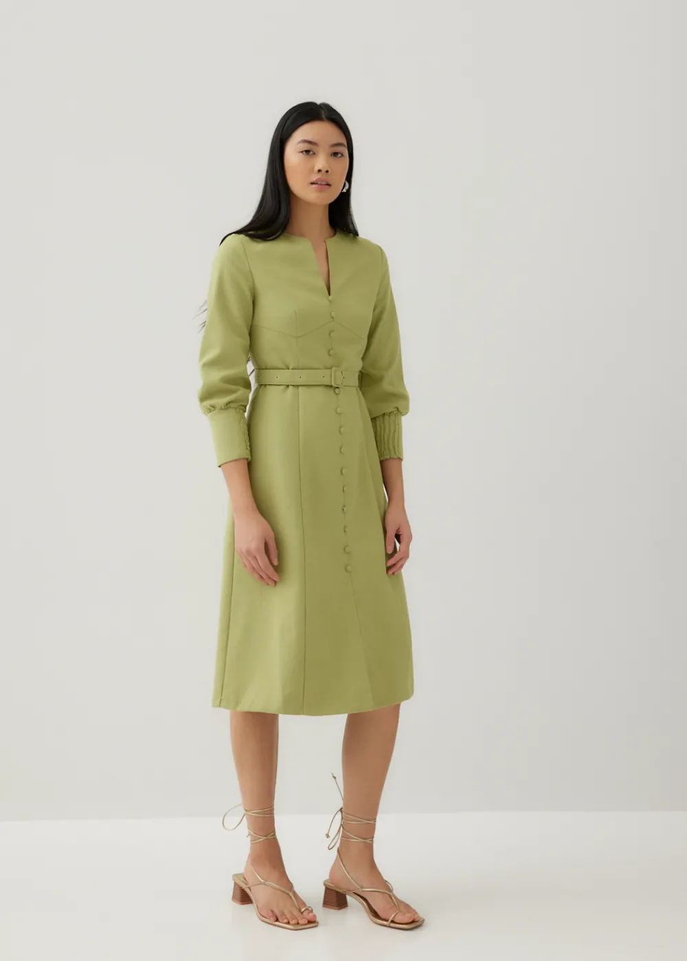 Love, Bonito Work Dresses*Yolly Panel Flare Dress