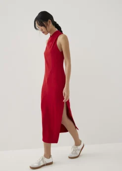 Love, Bonito Party Dresses|Party & Occasions*Yuri Asymmetric Drape Midaxi Dress