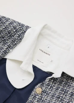 Love, Bonito Petite-Friendly|Work*Zanna Detachable Collar Tweed Jacket