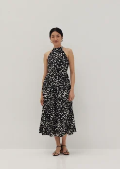 Love, Bonito Weekend Dresses*Zariah Contrast Halter Tier Maxi Dress