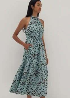 Love, Bonito Weekend Dresses*Zariah Contrast Halter Tier Maxi Dress
