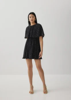 Love, Bonito Party Dresses|Party & Occasions*Zia Micro Pleat Polka Dot Dress