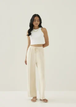 Love, Bonito Casual Pants|Straight*Zita Elastic Neoprene Straight Leg Jogger